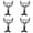 0A 4PCS, variant on 5/2/1pcs Fan Blades Arm Replacement Fan Blade Arms Ceiling Fan Blade Brackets For Replacing The Worn Fan Blades Keep The Balance And Good Performance Of The Ceiling Fan
