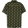 thumbnail image 2 of Elevenparis Hombre Smiley Button Up Shirt negro L, 2 of 2