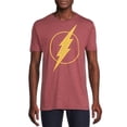thumbnail image 3 of DC Comics The Flash Men's & Big Men's Graphic Tee Shirts, 2-Pack, S-3XL, 3 of 6