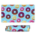 thumbnail image 2 of Kdxio Donuts Print Large Gaming Mouse Pad,Non-Slip Base,Water Resist Keyboard Pad for Gamer,Office & Home,29.5 x 15.8 in, 2 of 9