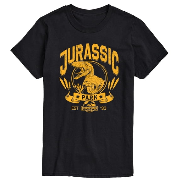 Jurassic World - Jurassic Park Collegiate - Men's Short Sleeve Graphic T-Shirt