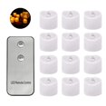 thumbnail image 3 of Billuyoard 12 Uds. Bombilla parpadeante realista y brillante, funciona con pilas, sin llama, luces LED para té, velas, luces para ventana, acampada al aire Iluminación navideña Billuyoard HA012977-00, 3 of 6