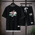 thumbnail image 4 of Nuevo chándal Natanael Cano Nata Montana para hombre, conjuntos casuales de verano para hombre, Corridos Tumbados, Merch, ropa deportiva para correr, traje deportivo 2024, 4 of 4