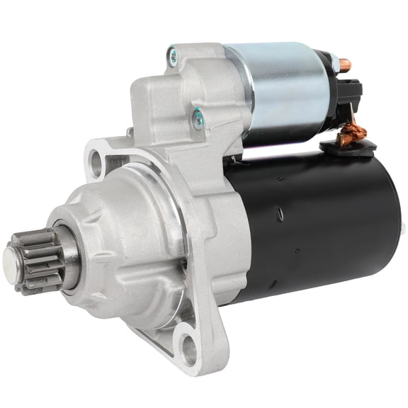 CCIYU Starter Compatible For Volkswagen Tiguan Limited L4 2.0L 2018, Tiguan L4 2.0L 2010-2017, R32 V6 3.2L 2008, Passat L4 2.0L 2006-2010, Replaces OE 02M911023M;02M911023MX