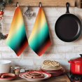 thumbnail image 6 of Colorful Ombre Kitchen Towels Set of 4, Abstract Modern Art Aesthetics Absorbent Dish Towels for Kitchen, Microfiber Hand Towel, Quick Drying Tea Towel for Cleaning Decorative Dishcloths, 6 of 7
