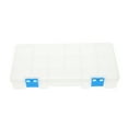 thumbnail image 3 of KAKOWELY Tool Storage Box Plastic Hardware Screw Storage Case Portable Tool Container,9.06"X4.53"X1.26", 3 of 5