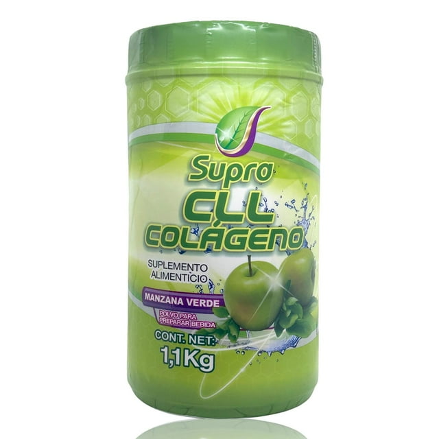 CLL Colágeno Hidrolizado Supra Manzana Verde 1.1 kg