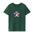 thumbnail image 1 of Camiseta para mujer, disfraz de verano, camisa con cuello redondo para vacaciones, senderismo, uso diario L, 1 of 7
