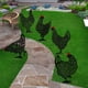 thumbnail image 5 of Estacas de metal para gallinero: resistentes a la corrosión y a la intemperie, juego de 5, para decoración de jardines exteriores, 5 of 8