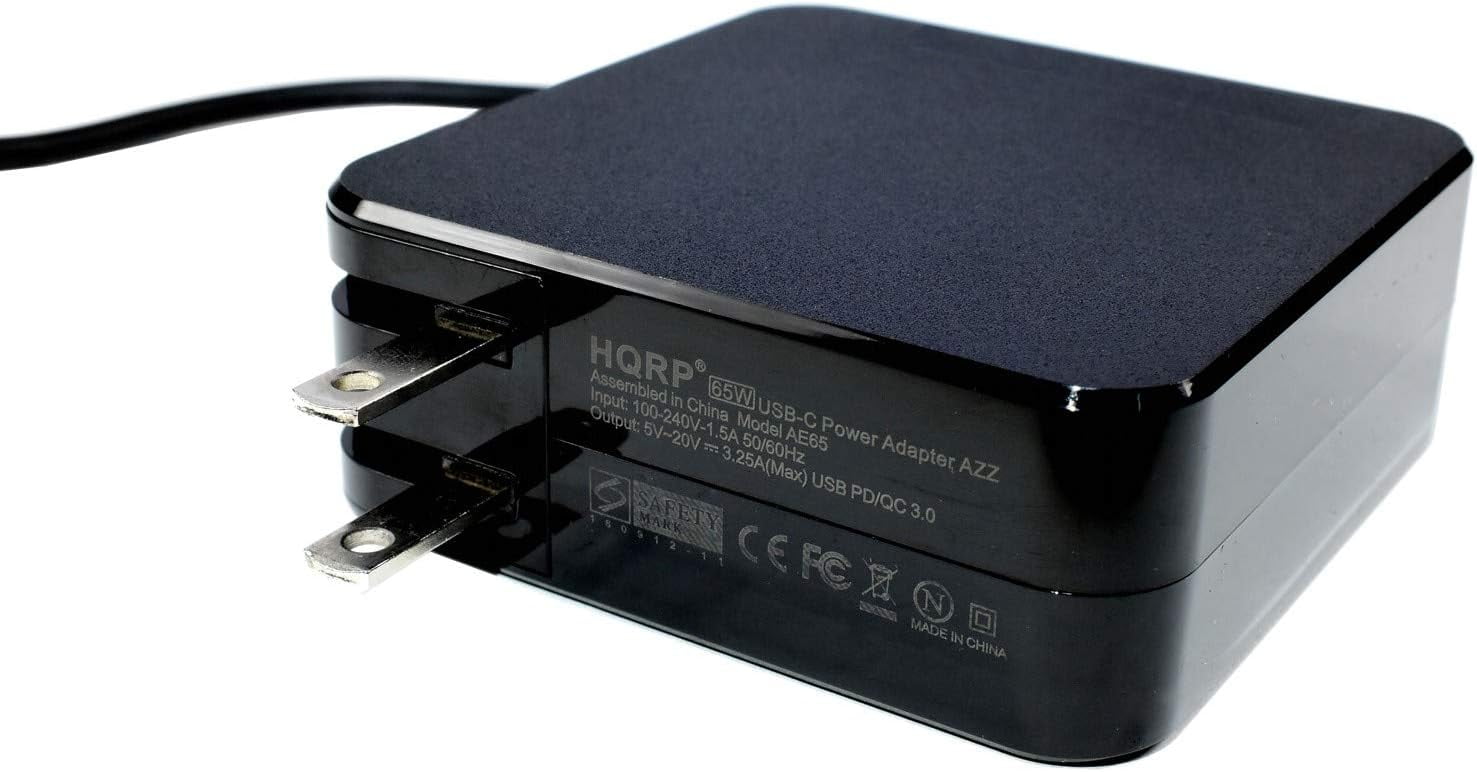 HQRP AC Adapter Charger compatible with Google Pixel, Pixel XL, Pixel 3A, Pixel C Tablet PC, USB-C Cable Power Supply Cord