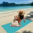 thumbnail image 5 of Quick-Dry Sand-Free Beach Towel 31.5 x 51.2 Inch Lightweight Polyester for Travel Sports and Swimming, 5 of 6