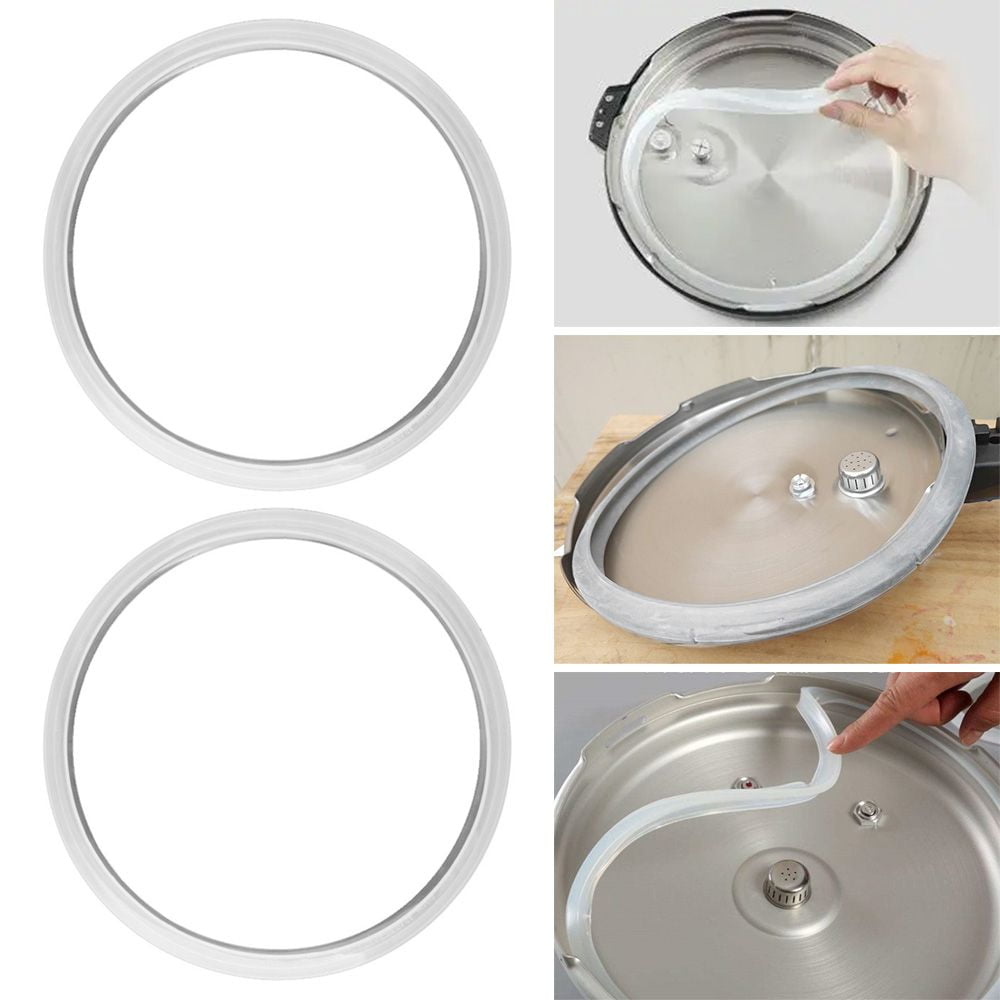 Amazon.com: Power Pressure Cooker Sealing Ring Clear Color Multi-Cooker  Rubber Gaskets for Many 5 Liter 6 Liter 5 Quart and 6 Quart Models, Set of  2 : Home & Kitchen