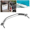 thumbnail image 3 of Oval Stainless Steel Rail Handrail Grab Bar for Hatch Deck, Mirror Polished , Suitable for Yachts, RVs, Bathroom, 3 of 7