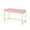 Pink/Gold, variant on Writing Desk with 2 Storage Compartments Black and Gold - Saltoro Sherpi