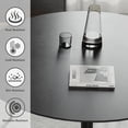 thumbnail image 3 of Round Dining Table 31.5" with Pedestal Base, Mid Century Kitchen Table Coffee Table for 2 to 4 Person, 3 of 10
