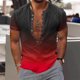 thumbnail image 4 of Camisas de Manga Larga para Hombres Impresión de Moda Casual Cuello Girado Abajo, Blusa Transpirable para Eventos Diarios, Deportivos Y Especiales, 4 of 5