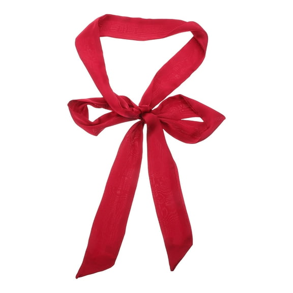 KALLORY Elegant Dark Handbag Scarf for Women, Accessory, Perfect for Formal Events and Everyday Use