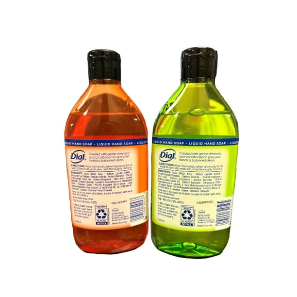 Orange liquid dial discount soap