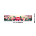 thumbnail image 3 of Floral Backdrop Banner Daisies Decoration for Wedding Party Supplies Event Background Photography Spring Summer Decor Celebration, 3 of 4