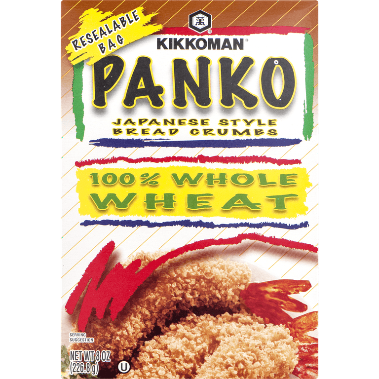  Kikkoman Panko Japanese Style Bread Crumbs, 8 Oz