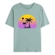 thumbnail image 1 of Hombres Casual Moda Cuello Redondo Jersey Estampado Camiseta Manga Corta Tops Pompotops oipoqjl33290, 1 of 3