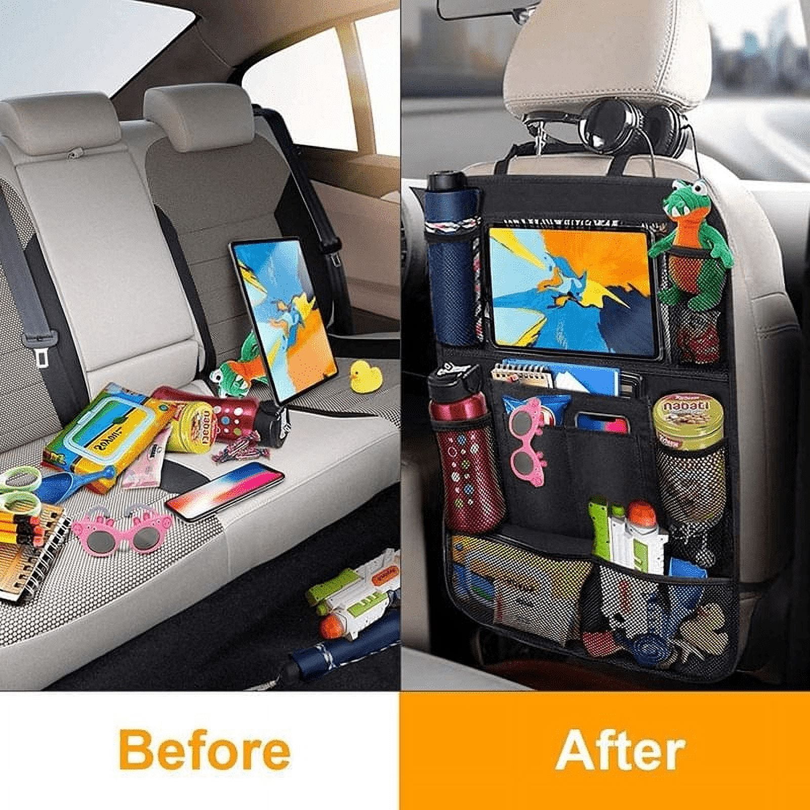 Loop Car Back Seat Storage Bag Auto Car Back Seat Multi Pockets Storage  Organizer Holder Bag-Brown at Rs 95/piece, Car Organizer in Ghaziabad