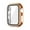 Rosegold, variant on Case for Apple Watch Series Ultra 2/1 49mm With Tempered Glass Screen Protector, Bling Crystal Diamond Rhinestone Ultra-Thin Bumper Full Cover Protective Case for iWatch 49mm Accessories,Gold