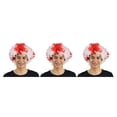 thumbnail image 2 of Minnieouse Payaso peluca pelo Navidad pelos sintéticos aficionados al fútbol fiestas sombreros accesorios de vestir disfraz divertido Inglaterra Type1 NO1, 2 of 6