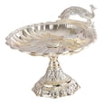 thumbnail image 2 of Bandeja redonda multiusos para aperitivos y frutas, elegante y práctica para servir magdalenas, ideal para centro de mesa, restaurante, sala de estar Pequeña plata, 2 of 8
