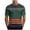 Army Green, variant on Maean Men's Striped T Shirt Short Sleeve Round Neck Color Block Summer Tops Casual Tee for Mens