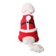 thumbnail image 6 of Christmas Red SantaCat Dog Costume Cosplay Perform Hooded Sweatershirt, 6 of 9