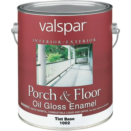 Valspar Oil Based Gloss Porch & Floor Enamel (Best Oil Based Poly For Floors)