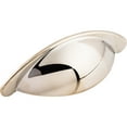 thumbnail image 4 of Top Knobs M1302 Somerset 2-1/2" Center To Center Cup Cabinet Pull From The Asbury, 4 of 5