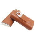 thumbnail image 5 of Caja De Cigarros Portátil Humidor De Cigarros Estuche De Cuero Para Cigarros Para Aficionados Al Cigarro sonducket HA023929-02, 5 of 5