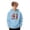 Light Blue, variant on Tisuna 41 Hoodie For Girls Boys Child Ice Cream Print Long Sleeve Hooded Tops Stylish Comfortable Little Unisex Kids Autumn Winter Sweatshirt Black Size 18-24 Months