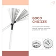 thumbnail image 3 of WHAMVOX 2 Pcs Brosse Jazz Design Professionnel pour Jeunes Groupes Performance, 3 of 8