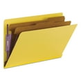 thumbnail image 6 of Smead Pressboard End Tab Classification Folders Legal Six-Section Yellow 10/Box 29789, 6 of 8