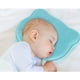 thumbnail image 3 of Almohada para Bebe, Almohada Bebe Previene Síndrome Cabeza Plana Plagiocefalia, Cojines para Bebe Recién Nacido,100% Algodón, Transpirable, Espuma de Memoria Suave, para Bebés de 0 a 12 Meses (Azul), 3 of 5