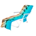 thumbnail image 1 of Beach Chair Cover Chaise Lounge Cover Pool Sun Lounger Towel, 1 of 8