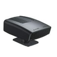 thumbnail image 1 of veasfak 12 Volts Automobile Car Heater Fan Durable Easily Install 360 degree Rotation Base Black, 1 of 9