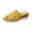 Yellow, variant on Khaki Women'S Canvas Slippers Platform Wedges Casual Comfy Slide Sandals Round Toe Beach Summer Shoes 5.5Cm/2.17 Heel