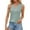 504_Mint Green, variant on Dyfzdhu Tank Tops for Women Trendy Loose Solid Color V Neck Sleeveless Shirts Summer Tops Black