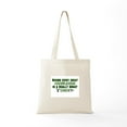 thumbnail image 5 of CafePress - Great Cheer Coach Green Zeb Tote Bag - Unisex Canvas Tote Bag, Beige, 1-Piece, 5 of 6