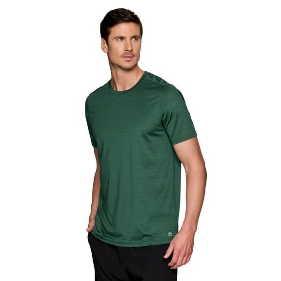 RBX Active Men's Stretch Jersey Mesh Quick Dry T-Shirt