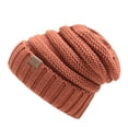 thumbnail image 4 of Justharion Stay Warm In Style With Winter Essential Beanie Hat Thoughtful Gifts Winter Knitted Beanie Hat rust red 5Set, 4 of 6
