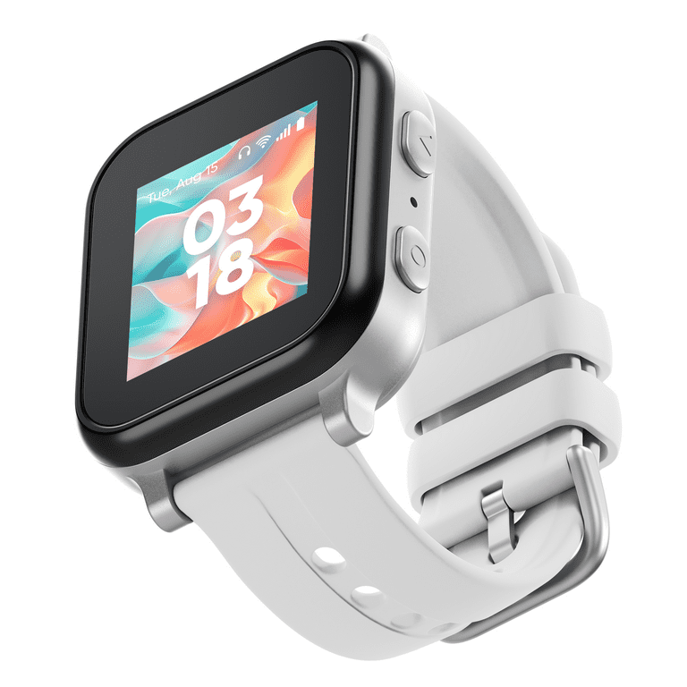 Gabb Watch 3e Kids Smartwatch, GPS Tracker, Silver Case