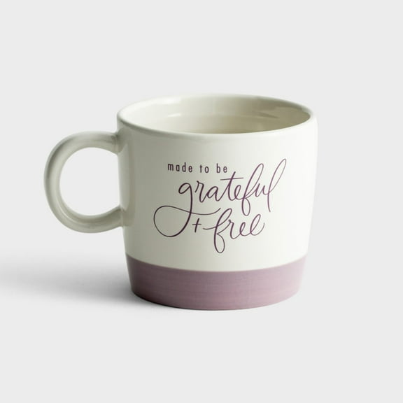 DaySpring - Studio 71 - Made to Be Grateful   Free Ceramic Coffee Mug, 16oz