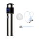 thumbnail image 1 of Afeitadora eléctrica compacta para hombres Pantalla LED Recargable por USB Inalámbrica Lavable Plata Jinwen Máquina de afeitar portátil, 1 of 8
