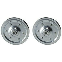 Garage Door 4 Inch Heavy Duty Sheave Pulley (300 lb Load) (2 Pack)