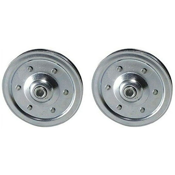 Garage Door 4 Inch Heavy Duty Sheave Pulley (300 lb Load) (2 Pack)